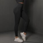 Спортивні лосини push up чорні